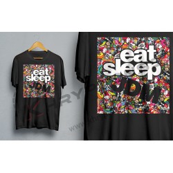 Camiseta " Eat Sleep Jdm"